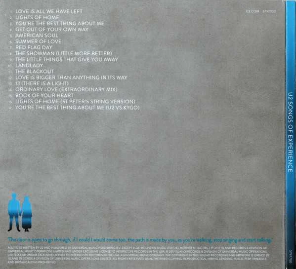 U2 – Songs Of Experience (Deluxe Edition) CD
