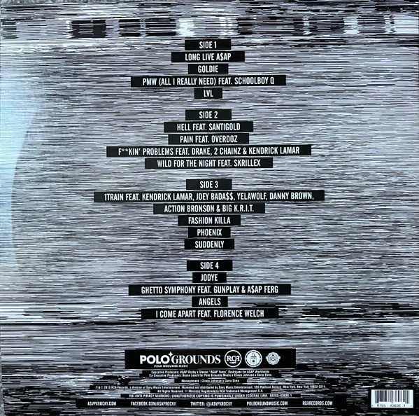 Orange Oranžinis Vinilinė plokštelė - A$AP Rocky - Long.Live.A$AP (Oranžinis Coloured) 2LP