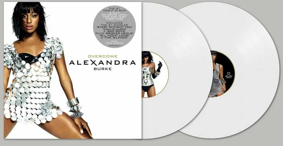 Vinilinė plokštelė - Alexandra Burke - Overcome 2LP (Baltas Coloured)