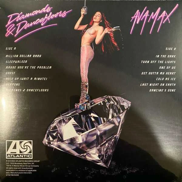 Vinilinė plokštelė - Ava Max – Diamonds & Dancefloors LP