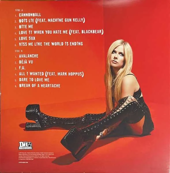 Vinilinė plokštelė - Avril Lavigne - Love Sux 1LP