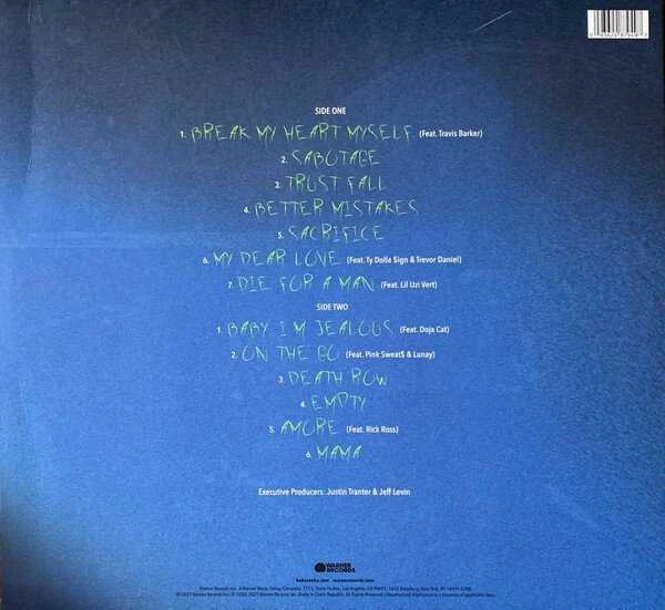 Vinilinė plokštelė - Bebe Rexha – Better Mistakes 1LP (Baltas & Juodas Coloured)