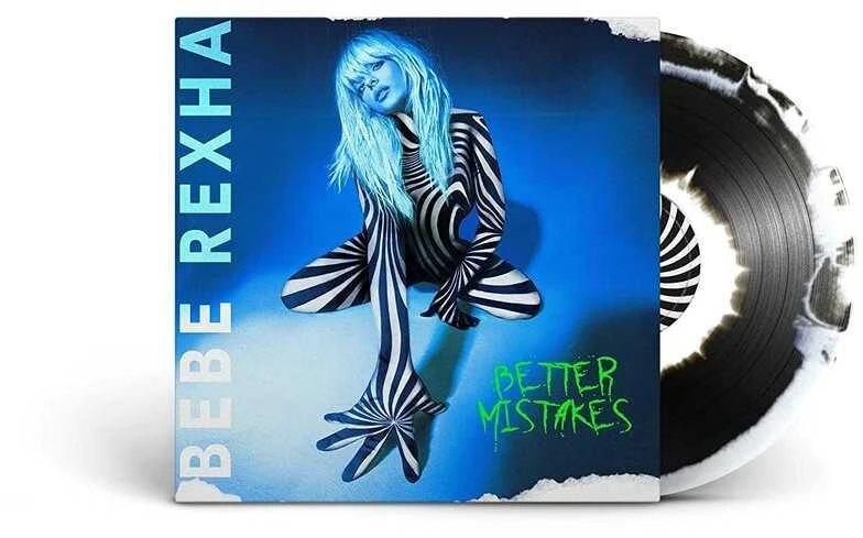 Vinilinė plokštelė - Bebe Rexha – Better Mistakes 1LP (Baltas & Juodas Coloured)