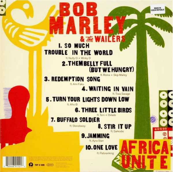 Vinilinė plokštelė - Bob Marley & The Wailers - Africa Unite LP