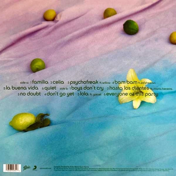 Vinilinė plokštelė - Camila Cabello - Familia LP (Žalias Translucent, Alternative Cover)