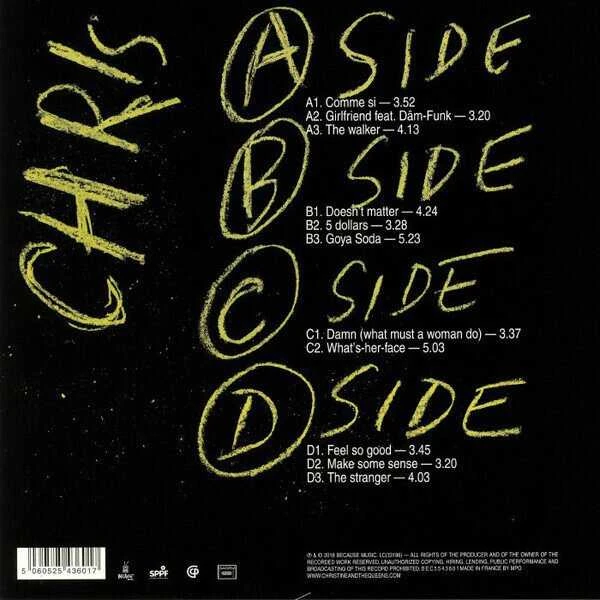 Vinilinė plokštelė - Christine And The Queens - Chris 2LP+CD