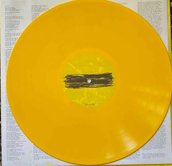 Vinilinė plokštelė - Ed Sheeran – Subtract 1LP (Geltona Opaque Coloured)