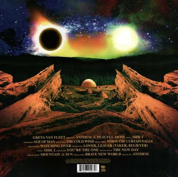 Vinilinė plokštelė - Greta Van Fleet - Anthem Of The Peaceful Army 1LP