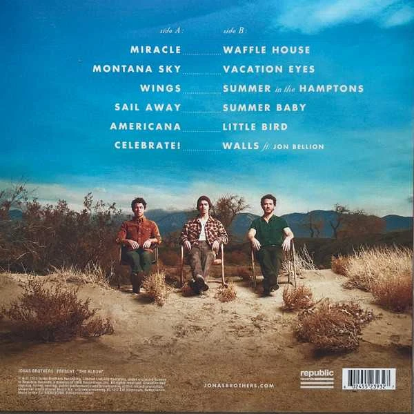 Vinilinė plokštelė - Jonas Brothers - The Album LP (Cherry Raudona Coloured)