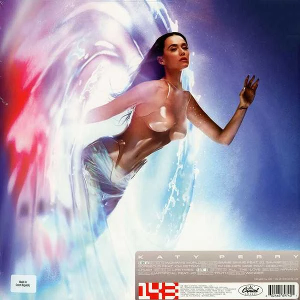 Capitol Vinilinė plokštelė - Katy Perry - 143 (Sidabrinis Coloured) 1LP