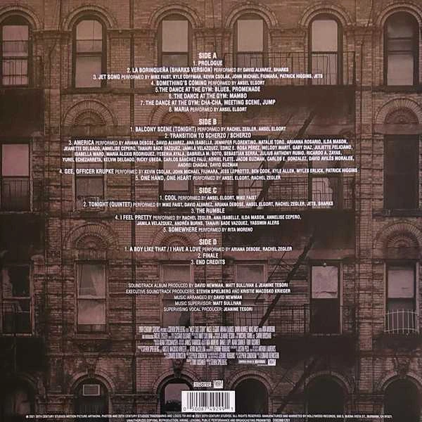 Vinilinė plokštelė - Leonard Bernstein, Stephen Sondheim - West Side Story (Original Motion Picture Soundtrack) 2LP