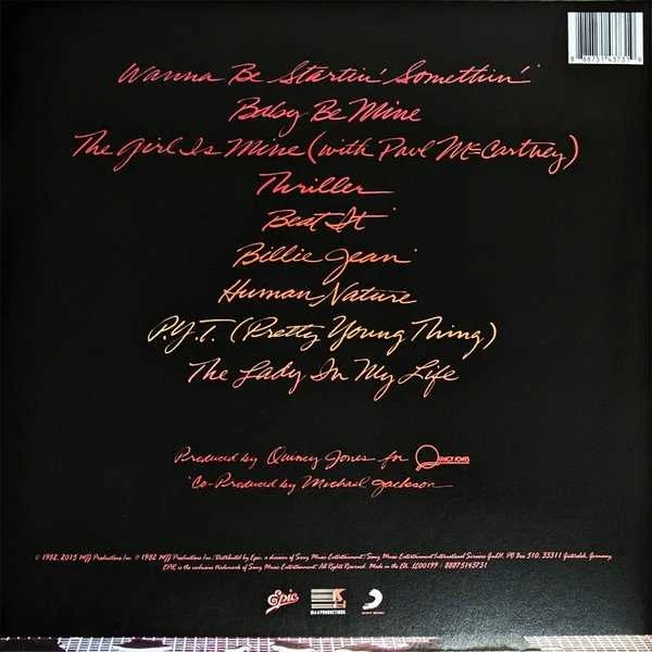 Vinilinė plokštelė – Michael Jackson – Thriller LP