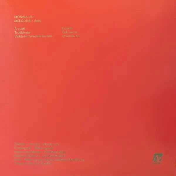 Vinilinė plokštelė - Monika Liu - Melodija EP