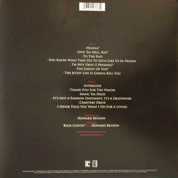 Vinilinė plokštelė - My Chemical Romance - Three Cheers For Sweet Revenge LP