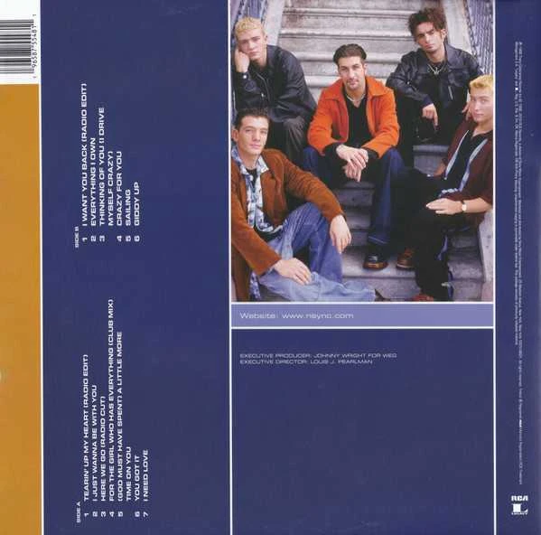 Vinilinė plokštelė - NSYNC - NSYNC 1LP