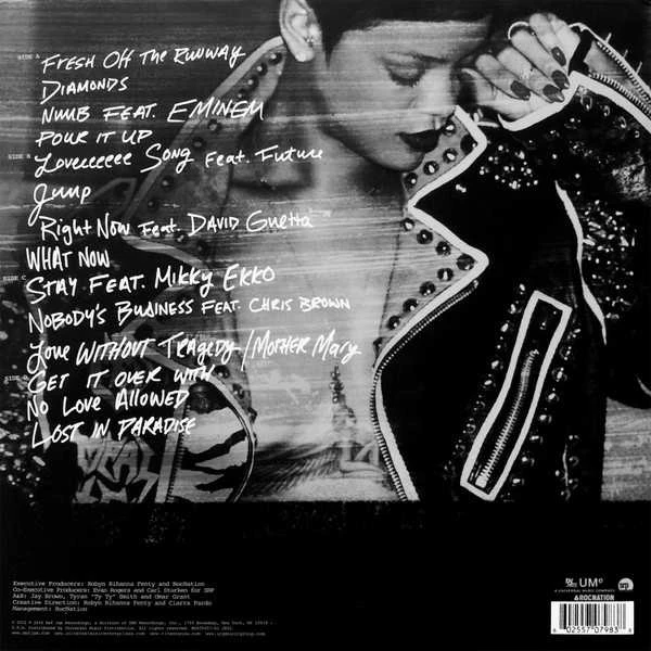 Vinilinė plokštelė - Rihanna - Unapologetic 2LP
