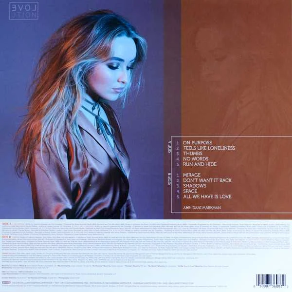 Vinilinė plokštelė - Sabrina Carpenter - Evolution LP