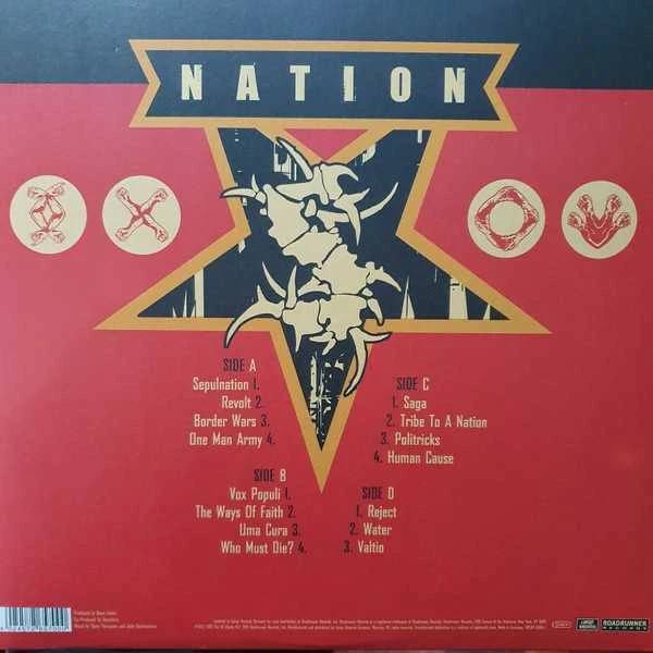 Vinilinė plokštelė - Sepultura - Nation 2LP