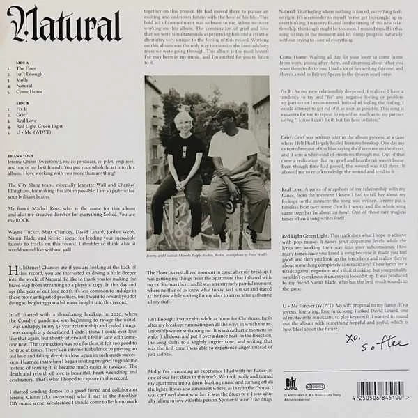 Vinilinė plokštelė - Softee - Natural LP (Žalias Coloured)