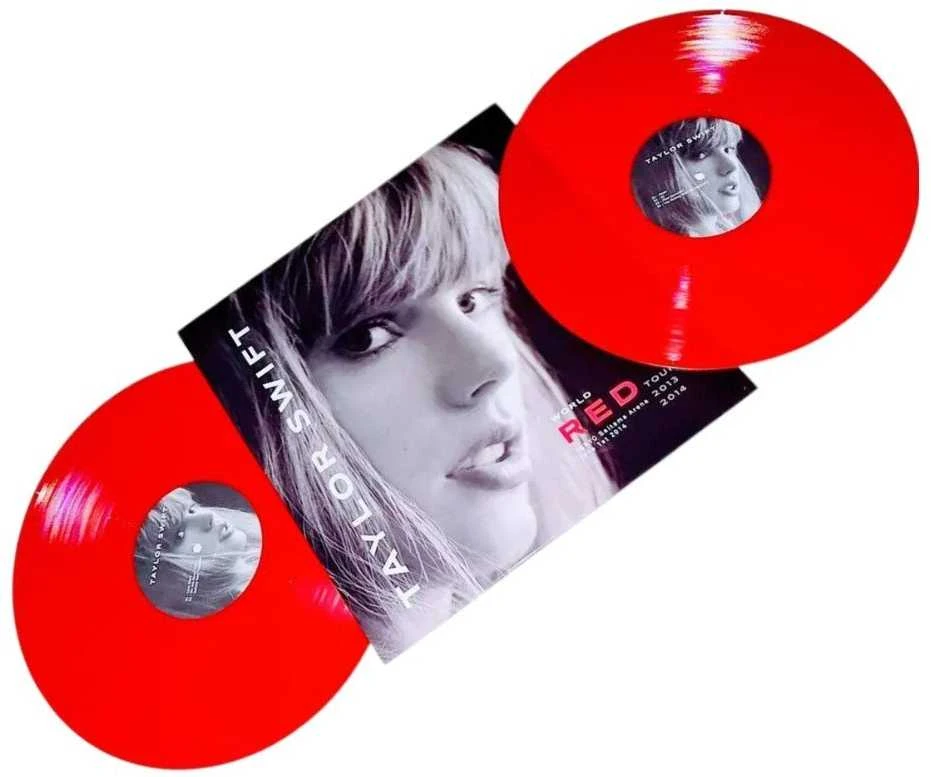 Vinilinė plokštelė – Taylor Swift – World Raudona Tour (Raudona Coloured) 2LP