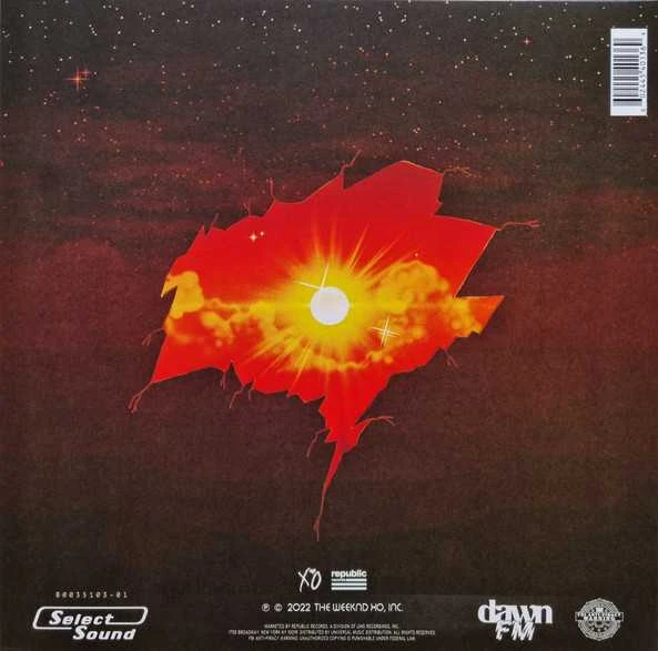 Vinilinė plokštelė - The Weeknd - Dawn FM 2LP (Translucent Sidabrinis Vinyl)