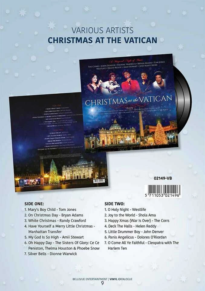 Vinilinė plokštelė - Various - Christmas At The Vatican Vol.1, 1LP