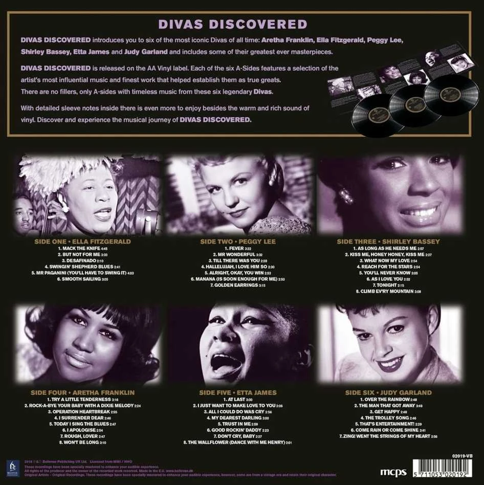 Vinilinė plokštelė - Various - Divas Discovered 3LP
