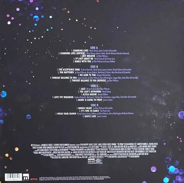 Vinilinė plokštelė - Various – The Prom (Music from the Netflix Film) 2LP (Violetinė Coloured)