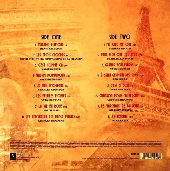Vinilinė plokštelė - Various – Vive La France (Une Celebration De La France) 1LP
