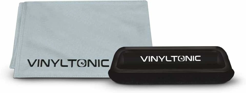 Vinilinė plokštelė Vinyl Tonikas vinilinių plokštelių priežiūros rinkinys - Cloth & Set