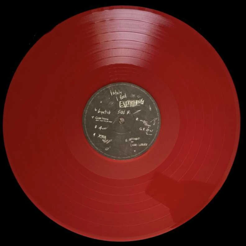 Vinilinė plokštelė - Willow – Lately I Feel Everything 1LP (Raudona Coloured)