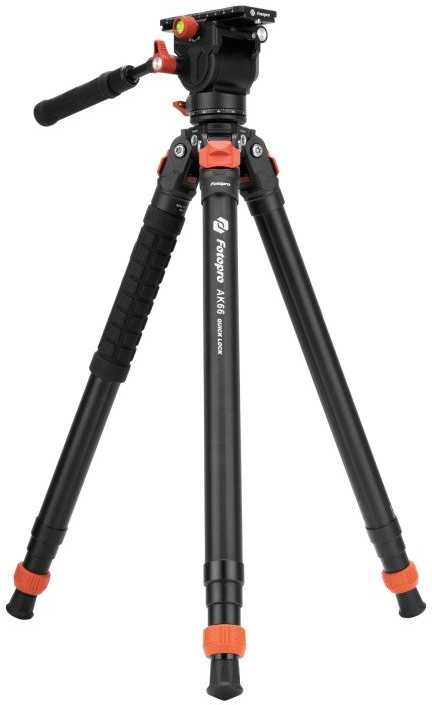 Video trikojis - Fotopro AK 66 i Speedy reguliuojamo aukščio lengvas