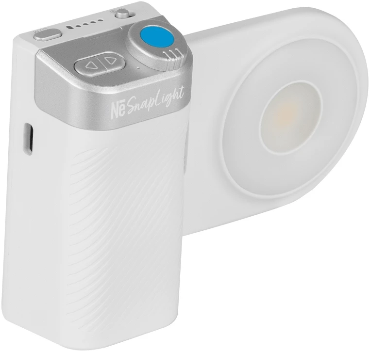 Išmaniojo telefono fotoaparato rankena - Newell MagSafe SnapLight 2-in-1 LED šviestuvas USB-C 1 200 mAh