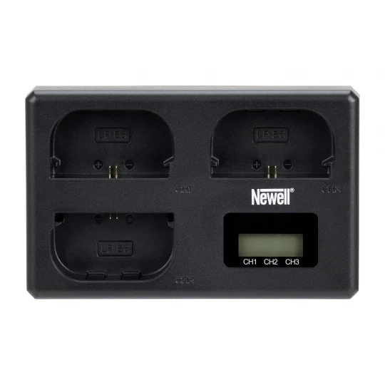 „Newell“ akumuliatorių įkroviklis TT-USB-C 3x „Canon LP-E6“