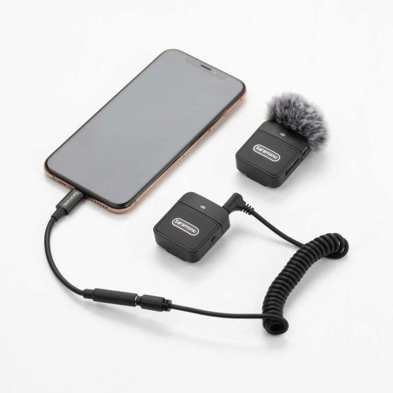 Saramonic Blink 100 B1 (TX+RX) 2.4GHz belaidžio mikrofono sistema