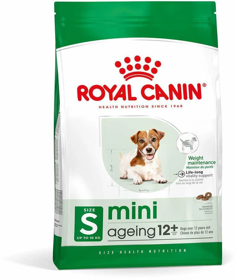 Royal Canin Mini Ageing 12+ Sausas Maistas šunims, 1,5kg aprašymas - Prekės nuotrauka