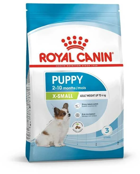 Royal Canin X Small Puppy Sausas maistas šuniukams, 500g aprašymas - Prekės nuotrauka