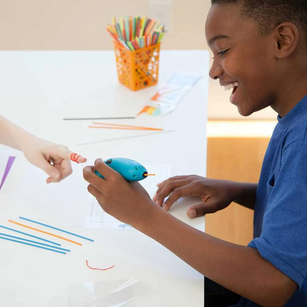 3D rašiklis 3Doodler Start+ su užpildų rinkiniu