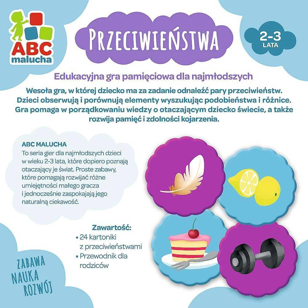 Trefl - PRIEGIMŲ ŽAIDIMAS ABC KIDS TREFL PUD