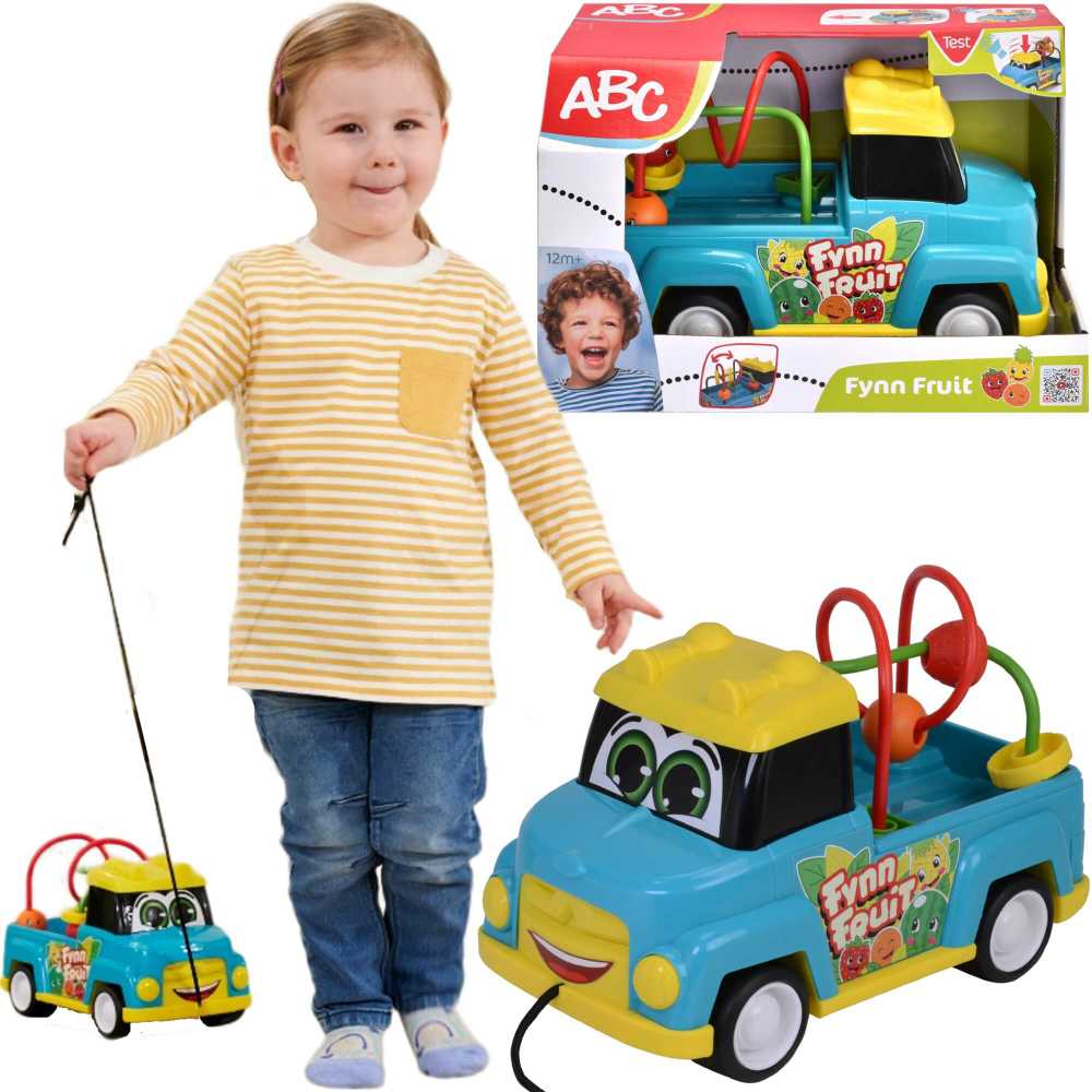 Dickie Vaisių automobilis su virvele ABC 25 cm