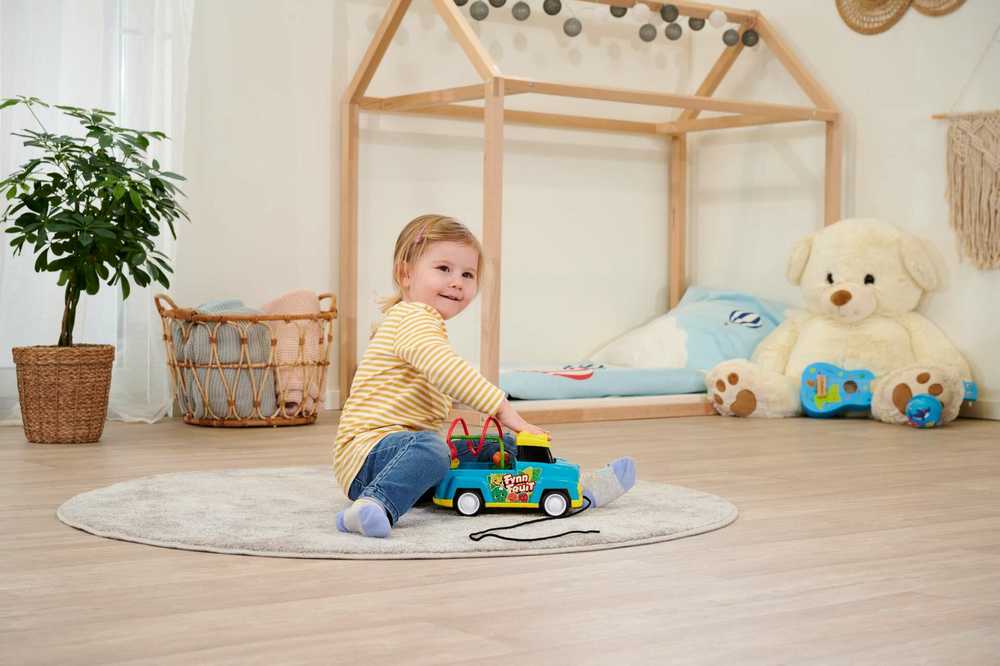 Dickie Vaisių automobilis su virvele ABC 25 cm