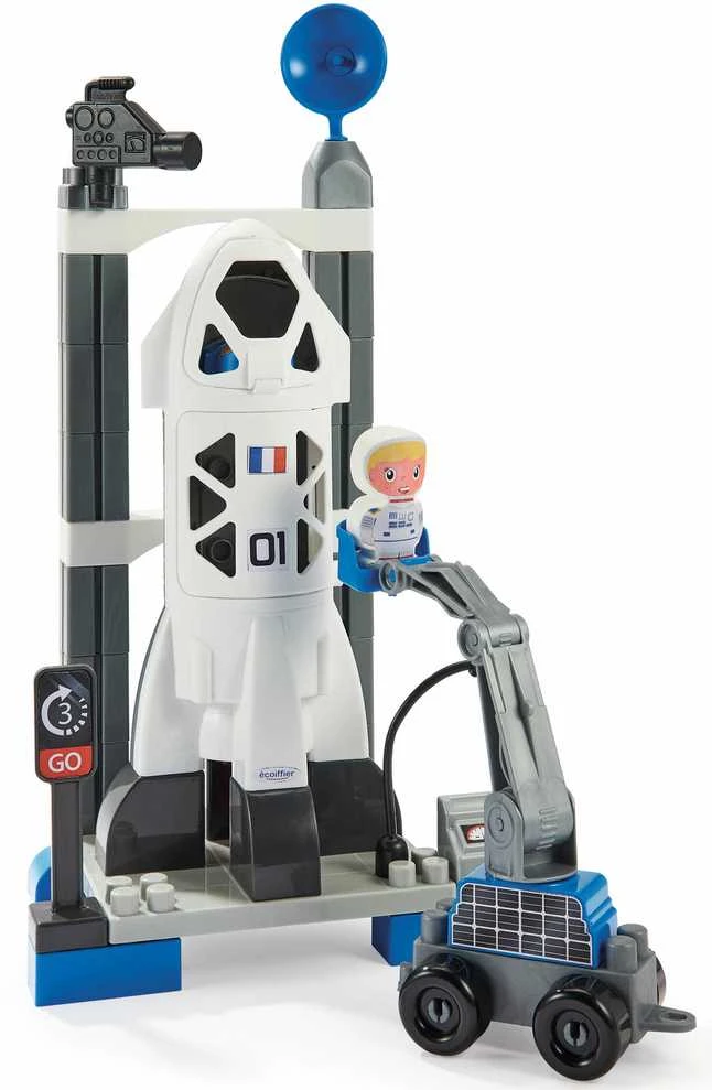 Simba Žaislinė kosminė bazė su erdvėlaiviu ir astronautais