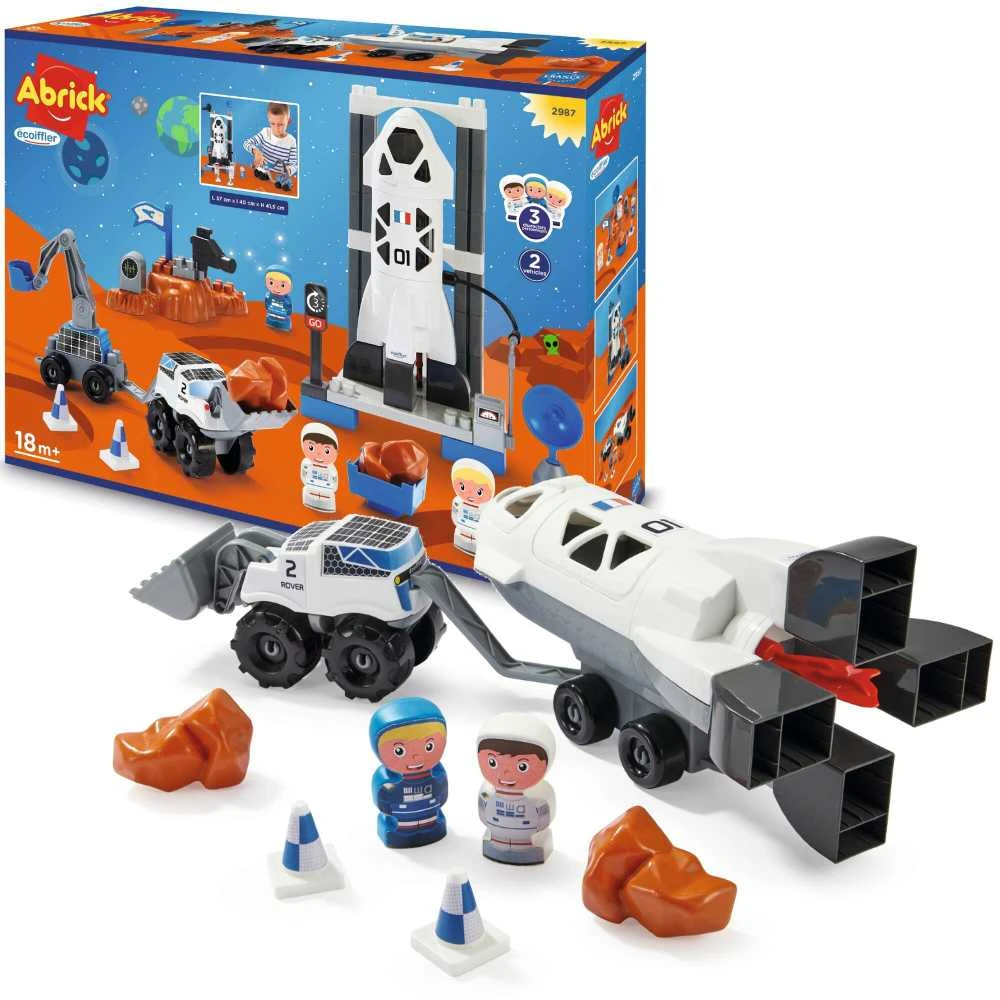 Simba Žaislinė kosminė bazė su erdvėlaiviu ir astronautais