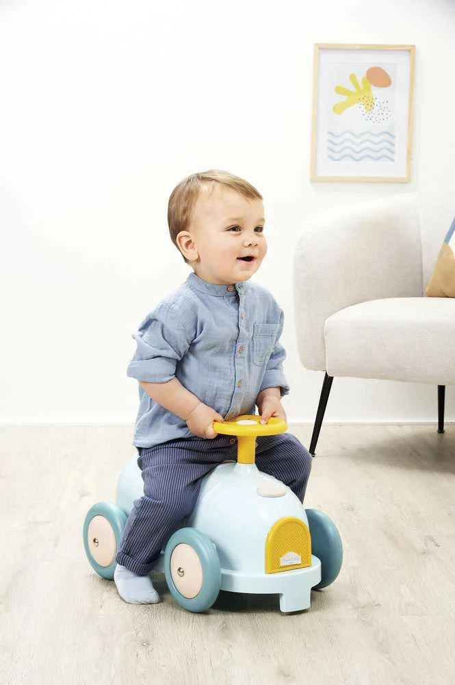 Ecoiffier Abrick mėlynas važiuojamasis automobilis 1+