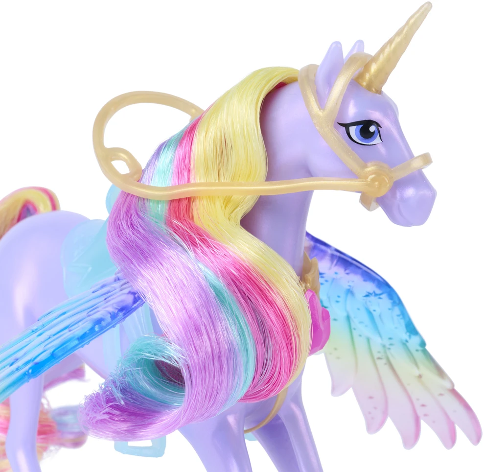 Vienaragžių akademija: Sparnų magija. Rinkinys su lėle Sophia ir vienaragio figura Wildstar + aksesuarai Unicorn Academy Wing Magic