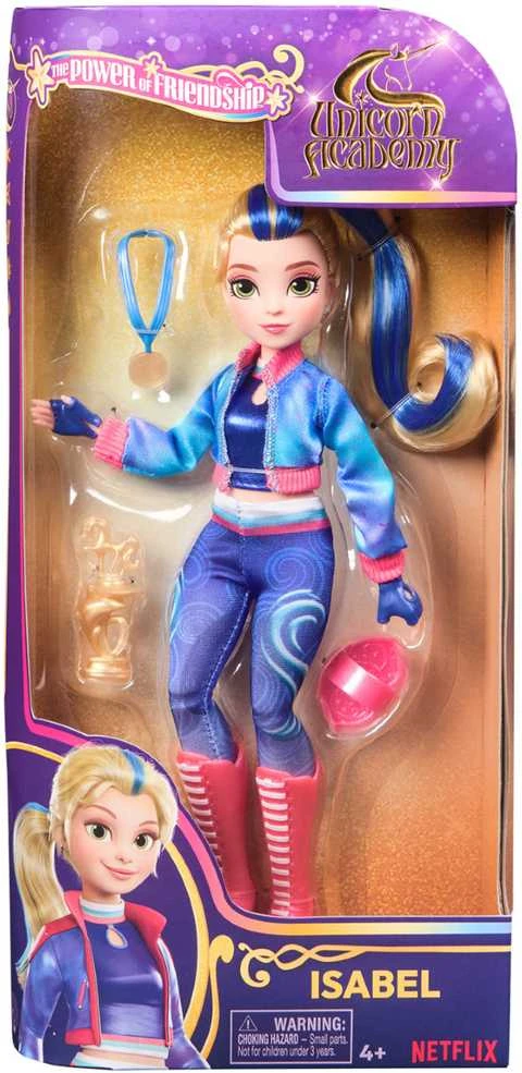 Spin Master Unicorn Vienaragio akademijos Isabel lėlių rinkinys 24 cm Vienaragis Academy Draugystės galia
