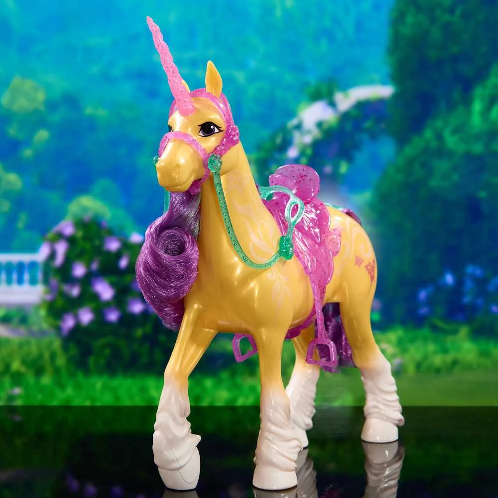 Unicorn Vienaragio akademijos rinkinys Vienaragio lapo figūrėlė + vienaragio aksesuarai Academy