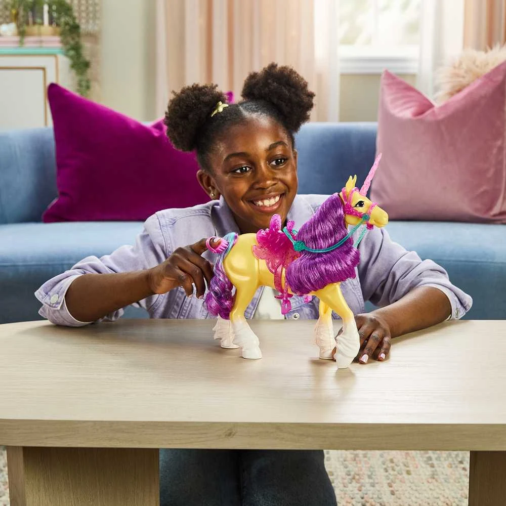 Unicorn Vienaragio akademijos rinkinys Vienaragio lapo figūrėlė + vienaragio aksesuarai Academy