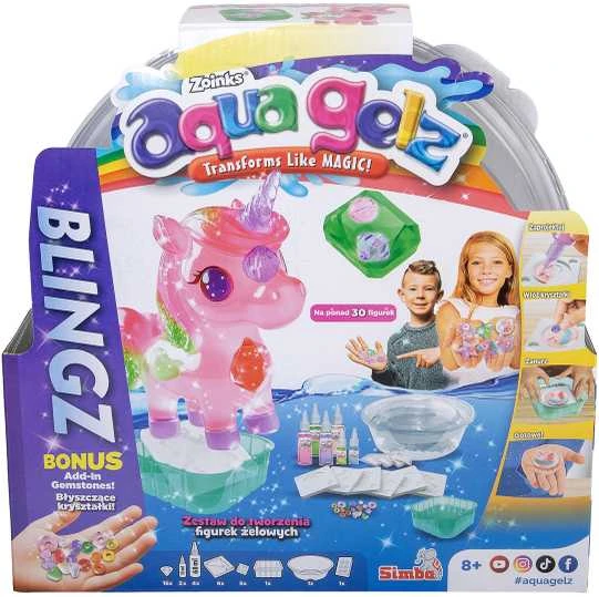 Simba Smoby Minkštas pliušinis žaislas Aqua Gelz Deluxe su cirkoniais