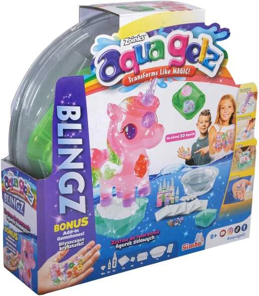 Simba Smoby Minkštas pliušinis žaislas Aqua Gelz Deluxe su cirkoniais